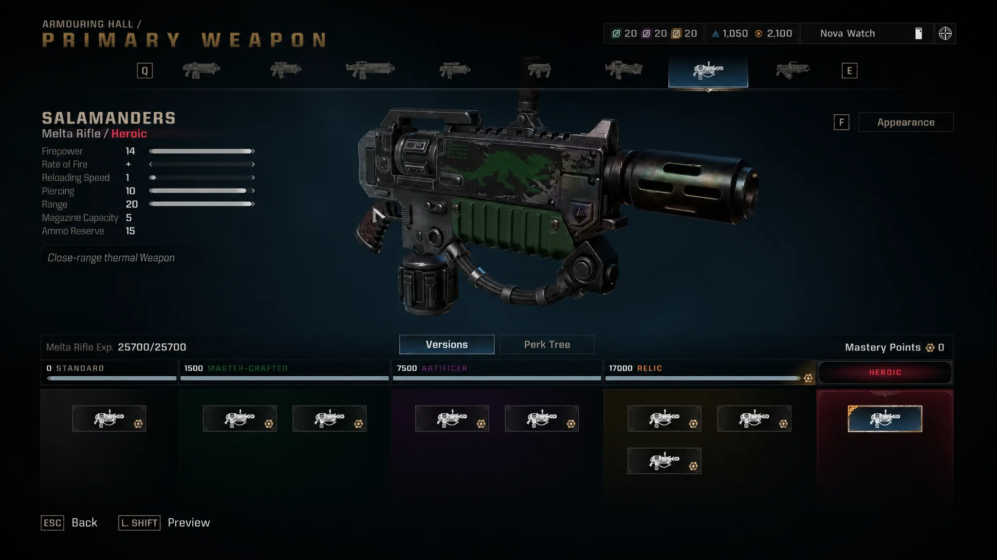Deathwatch Stalker Bolt Rifle Heroic weapon
