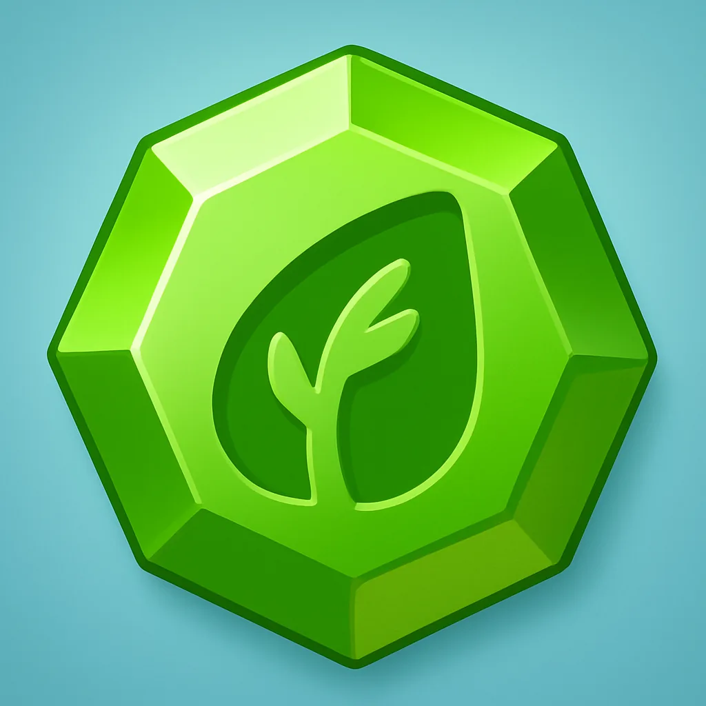 Grass Element Stone