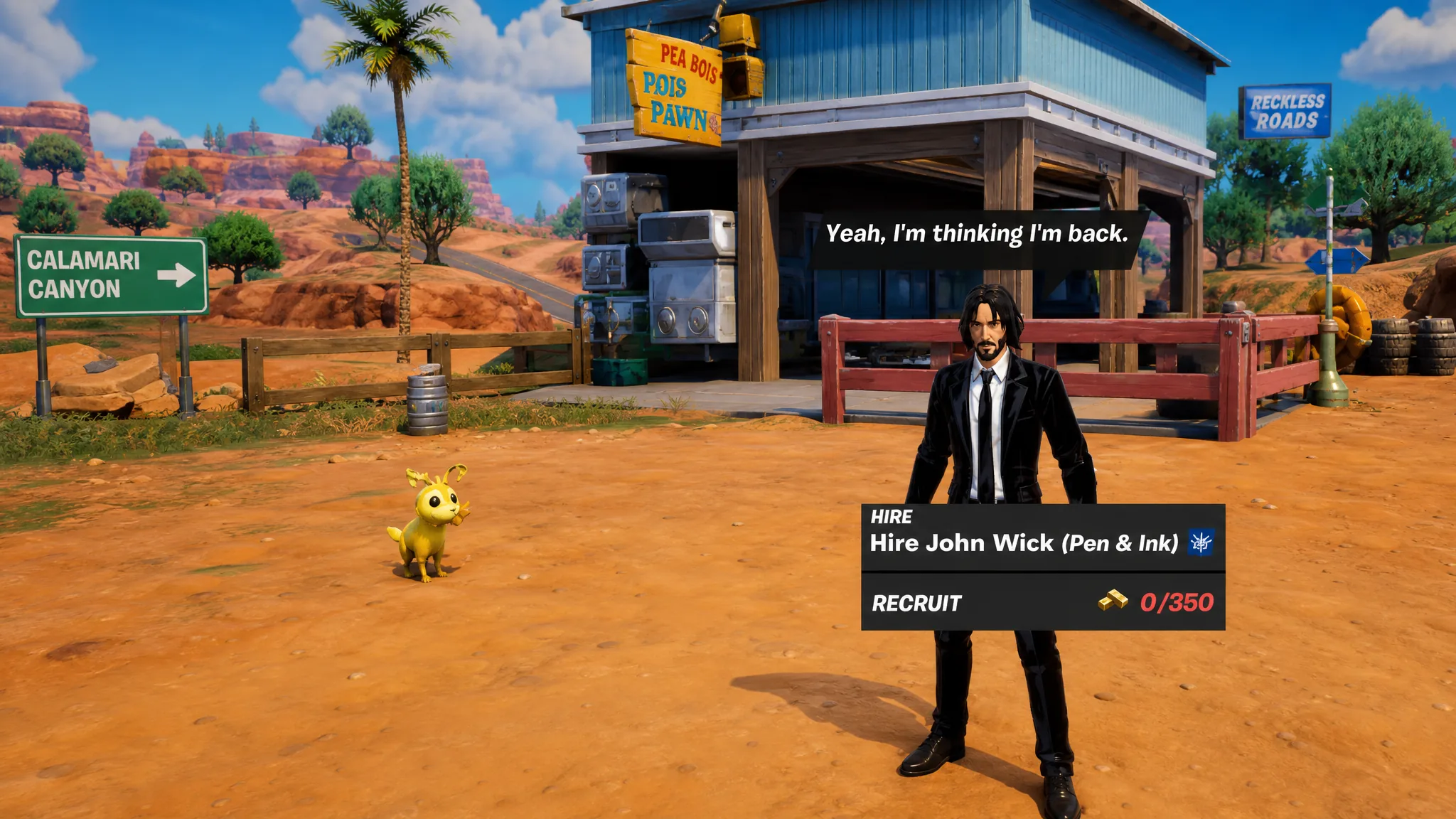 Fortnite John Wick NPC