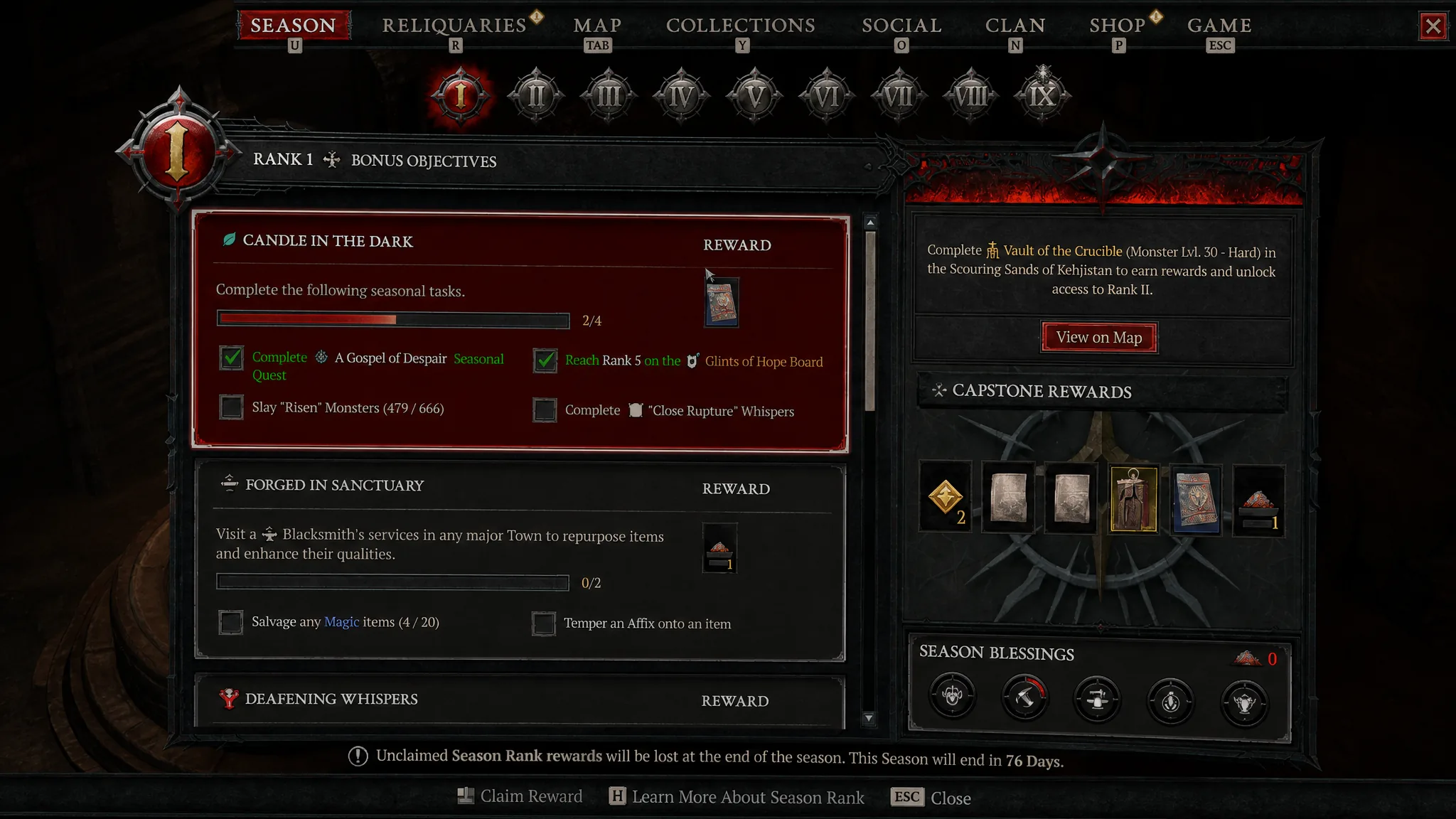 Seasonal quests in Diablo 4 Season 14