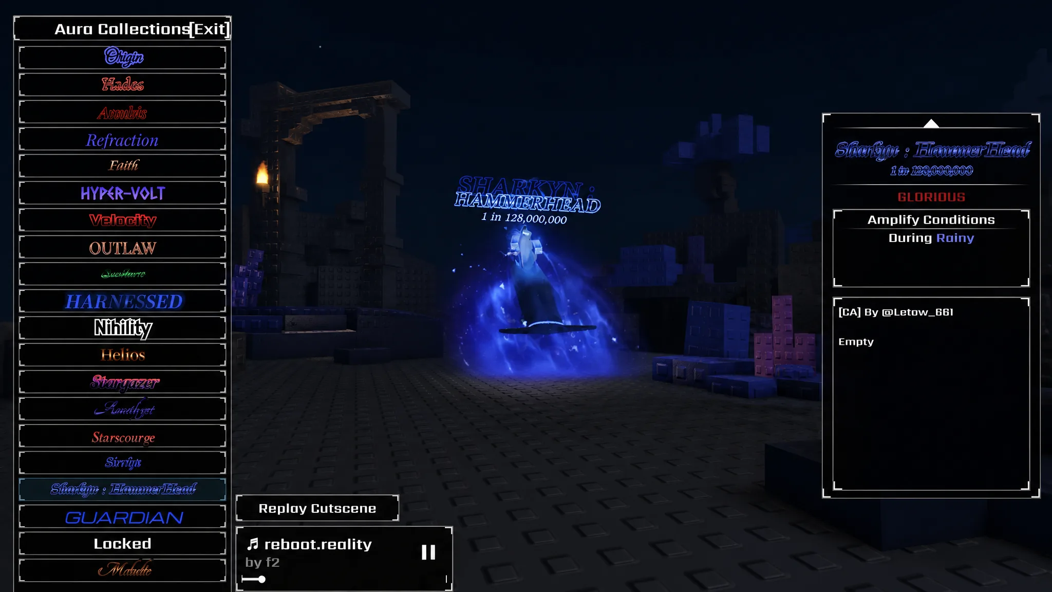 The new Sharkyn: Hammerhead Aura in Sol's RNG