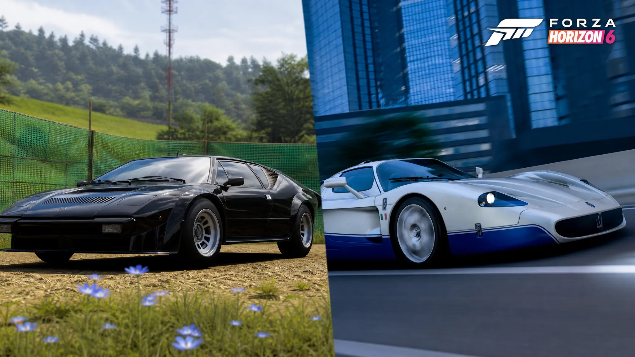 New-to-Horizon Lamborghini and De Tomaso reward cars in Forza Horizon 6