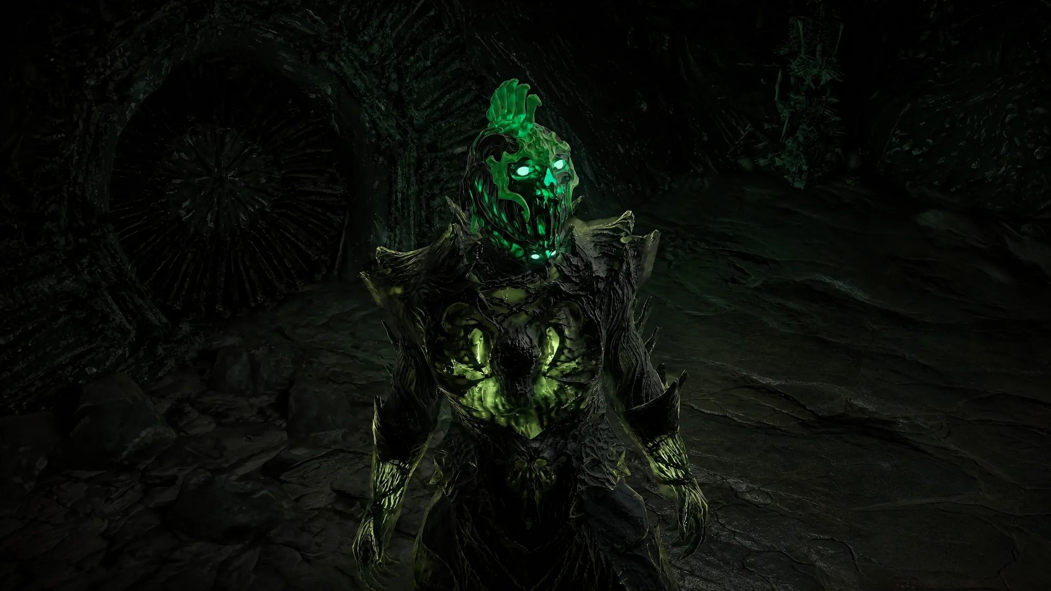 Path of Exile 3.29 Unique helmet that consumes Abyssal Jewels