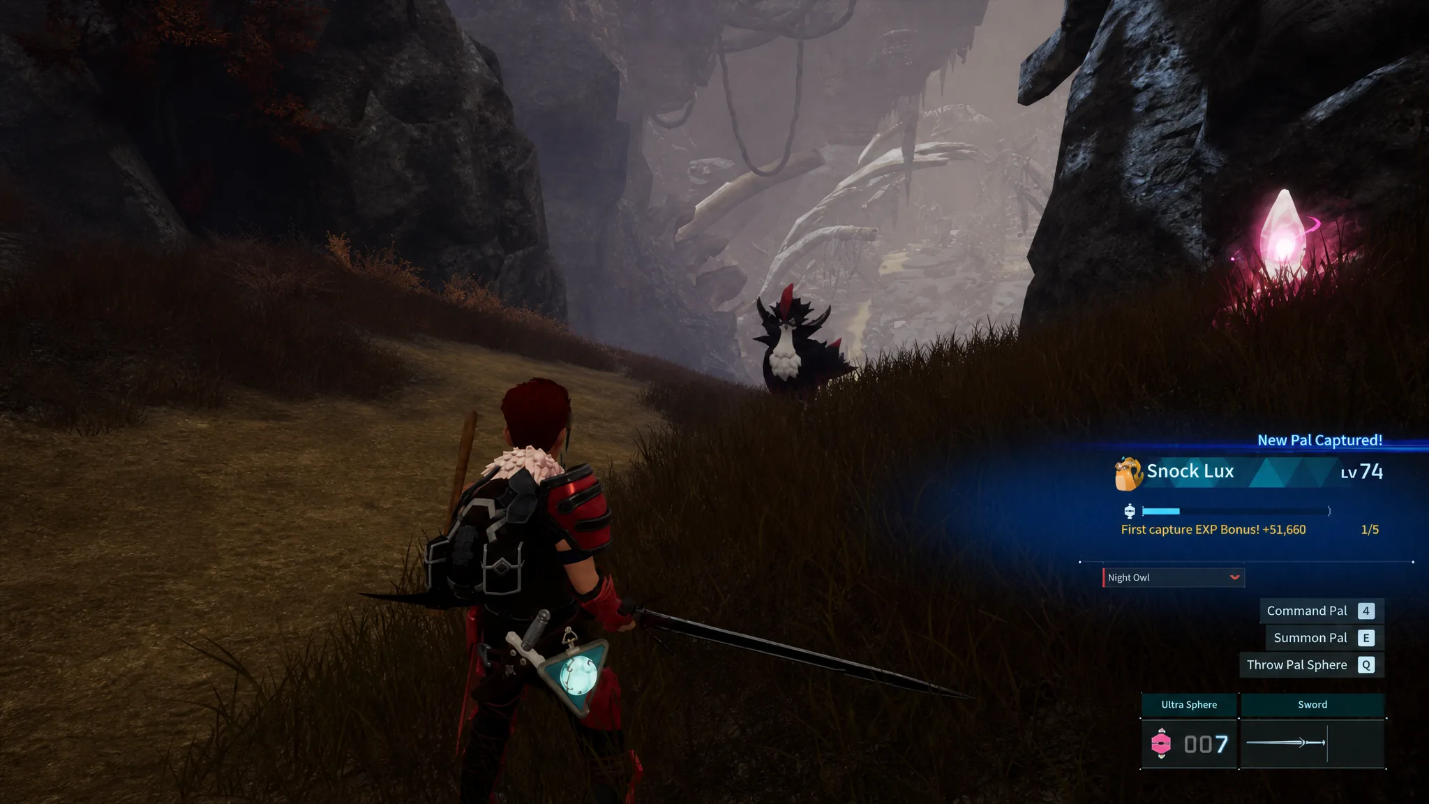 Defeating Pals to get Holy Water in Palworld