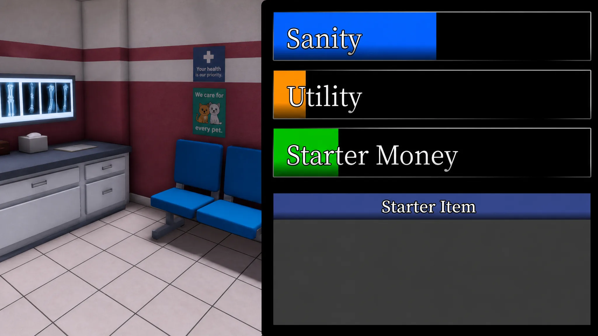 Secretary class Animal Hospital Roblox