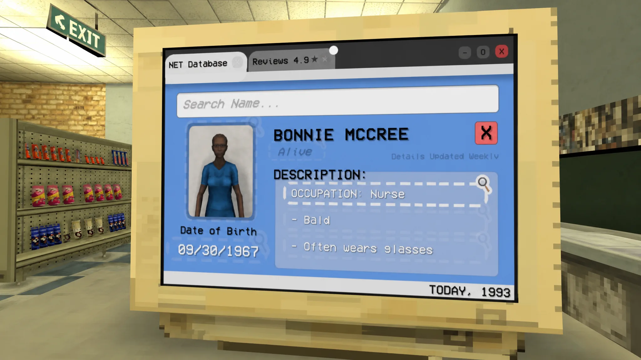 Using NET Database to check customer ID