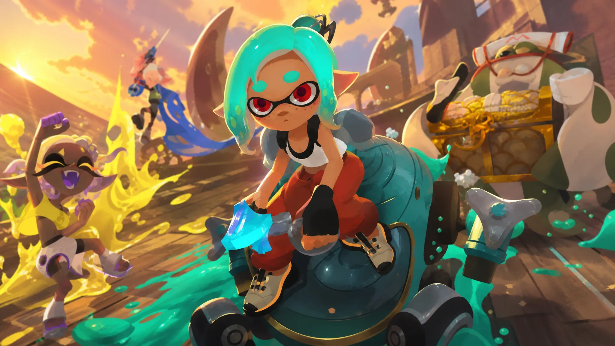 Splatoon Raiders: All Briny Scrolls Locations and Rewards