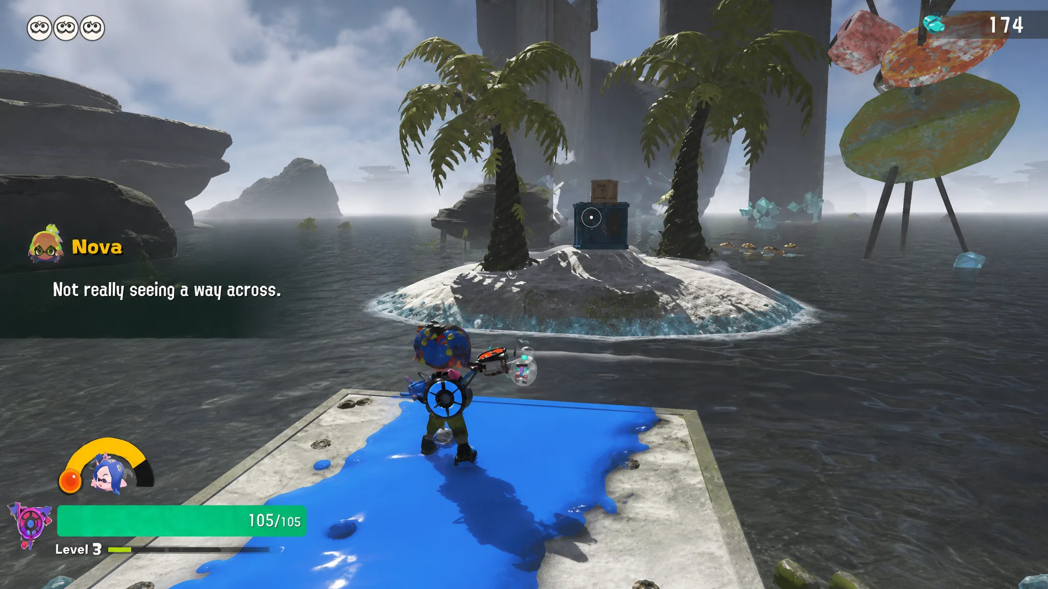 Where to find the Splatoon Raiders - tumetto rocks compass