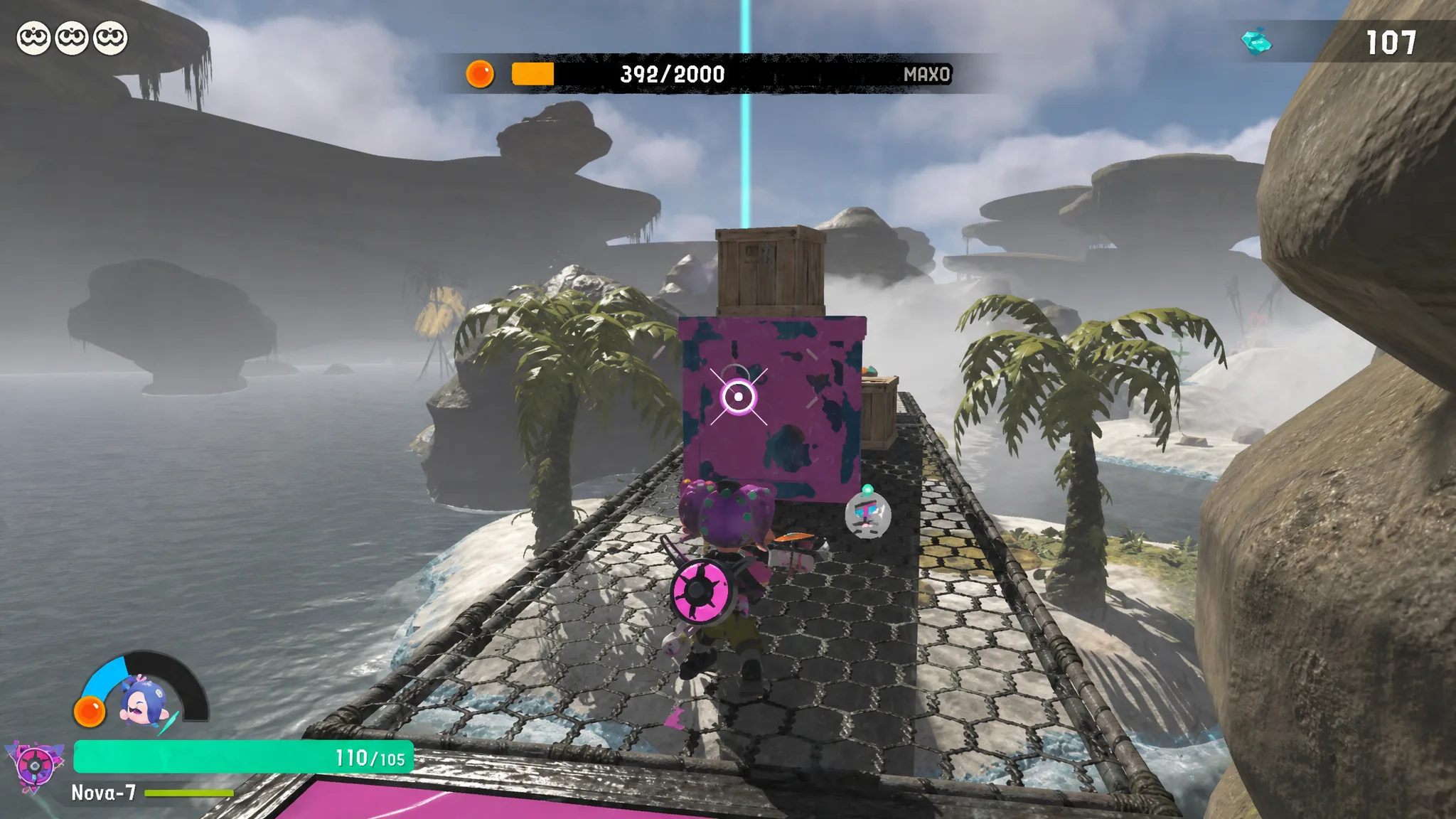 where to find the Splatoon Raiders - lintle inlet compass