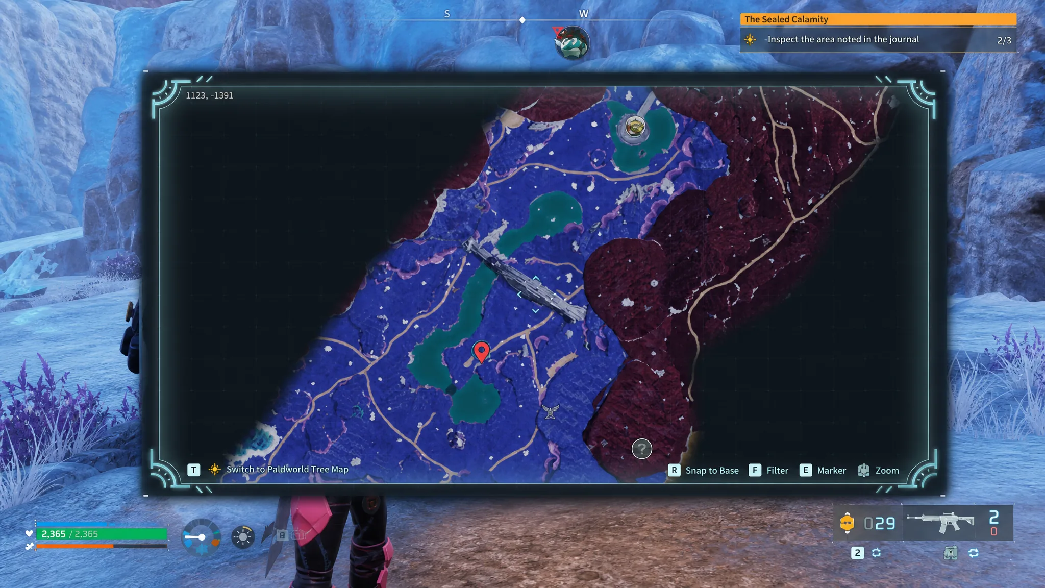 Effigy 1 location in Palworld