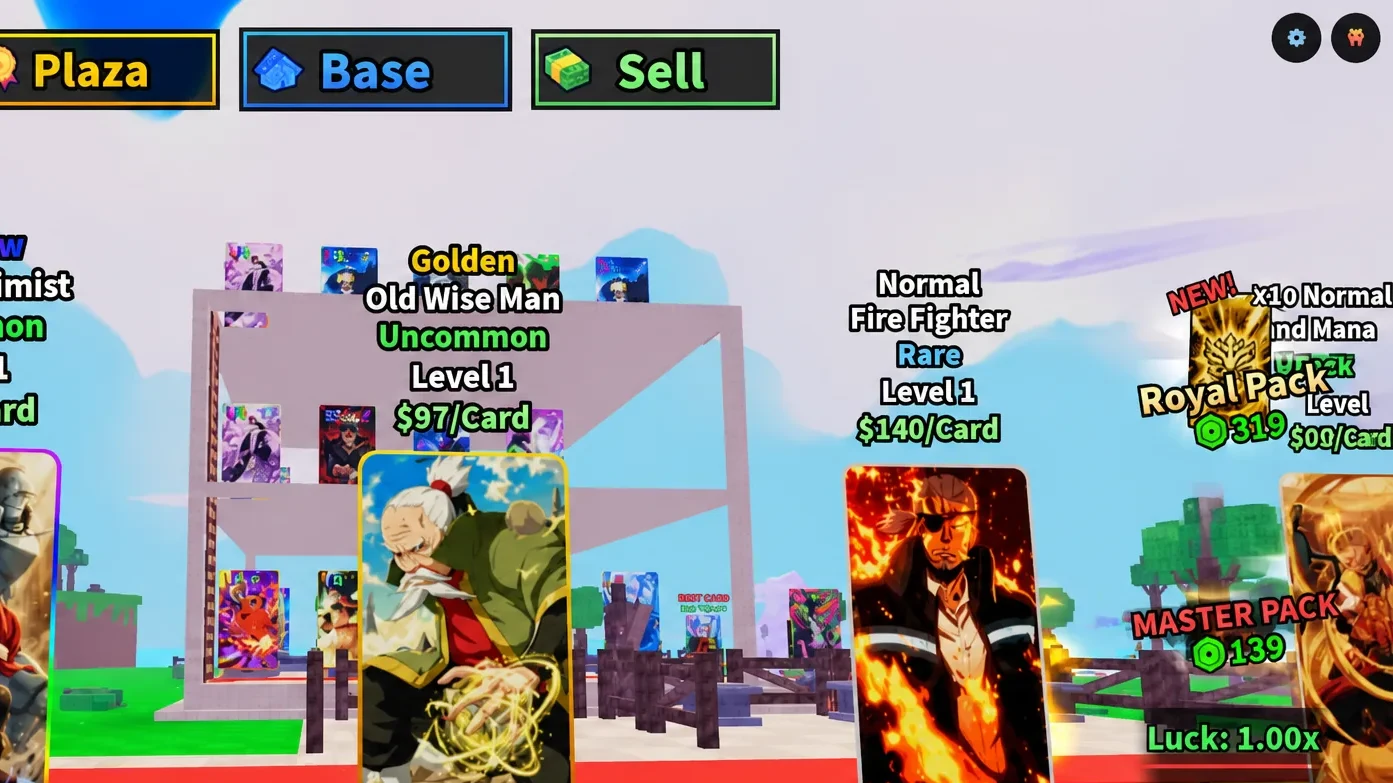 image showing mutated cards in Anime Card Farm