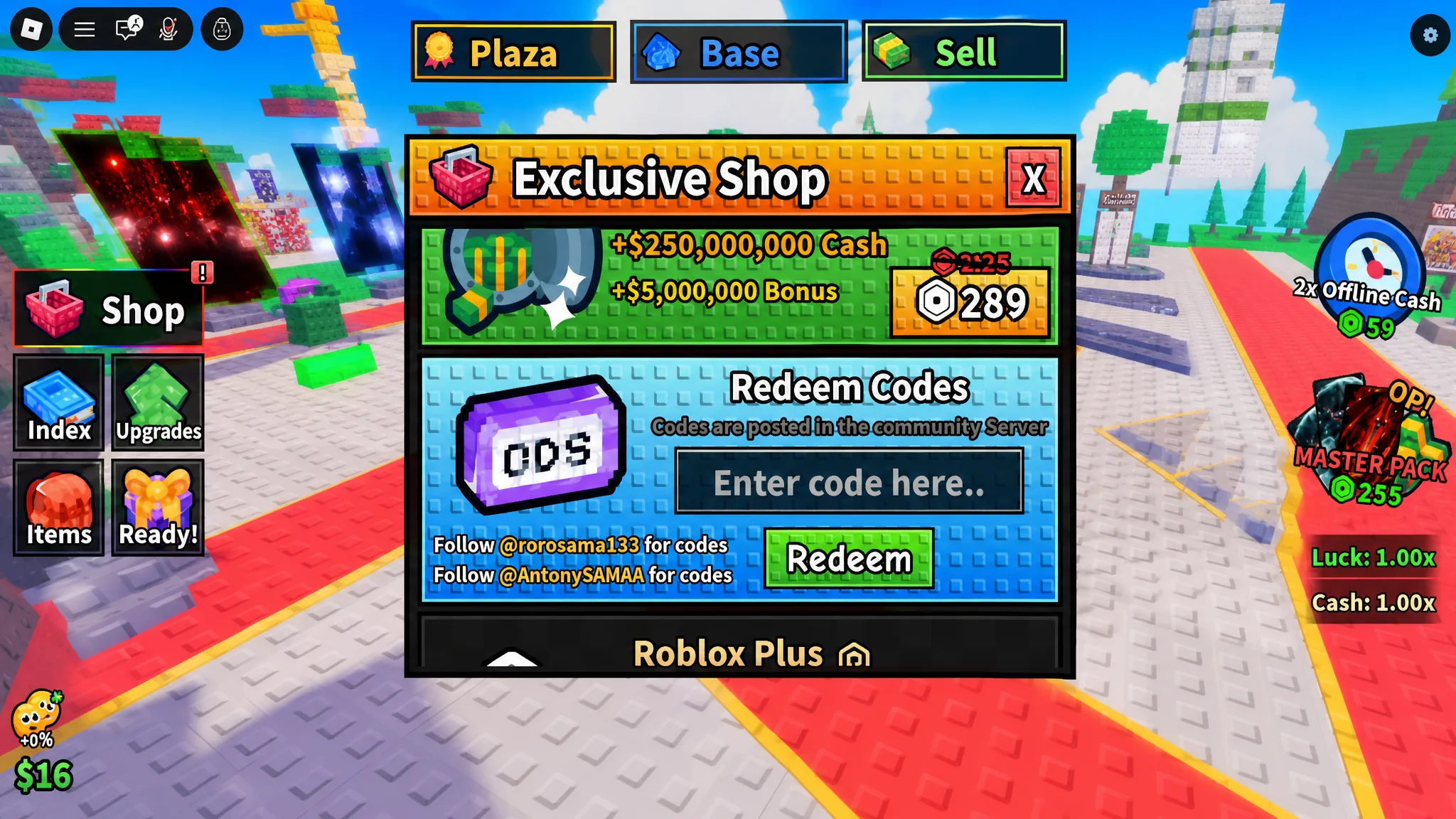 How to redeem codes in Anime Card Farm