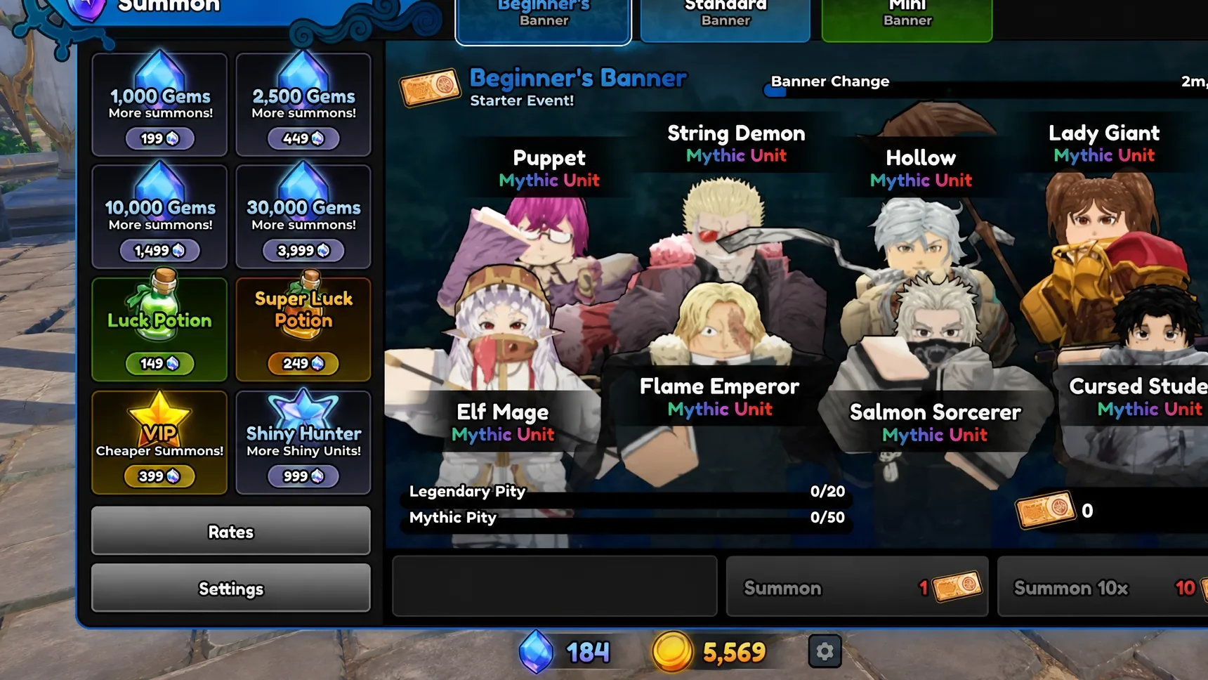 Beginner Banner in Anime Expedition