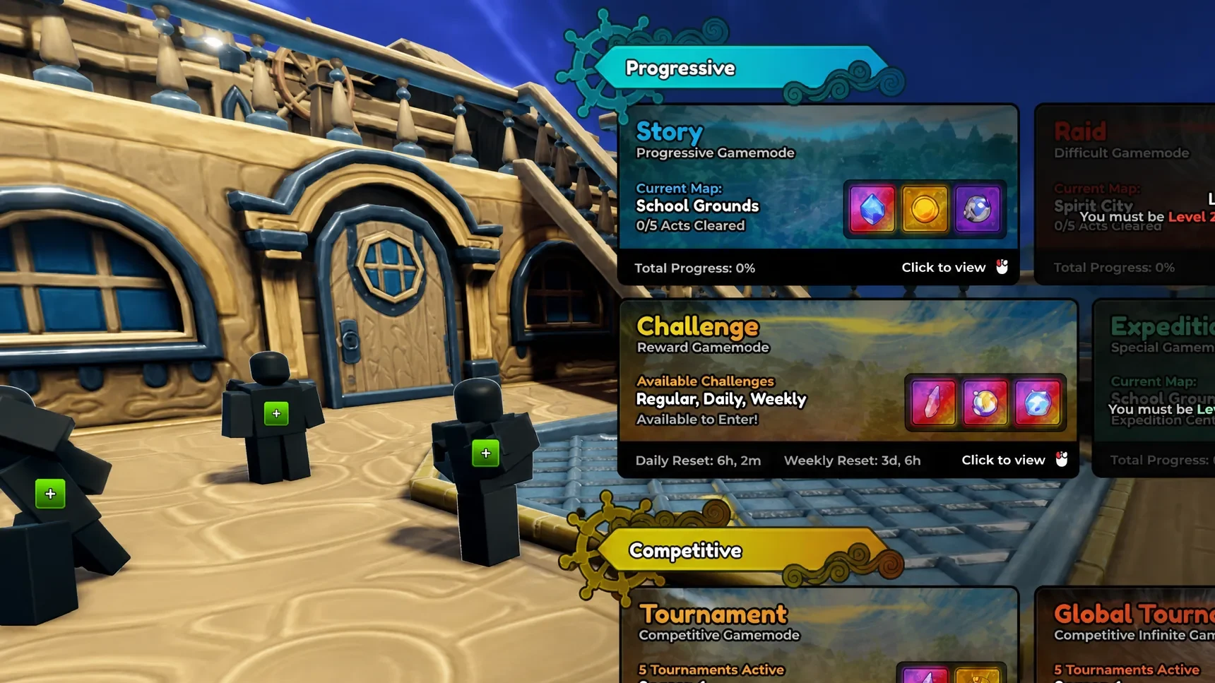 Story Mode in Anime Expedition