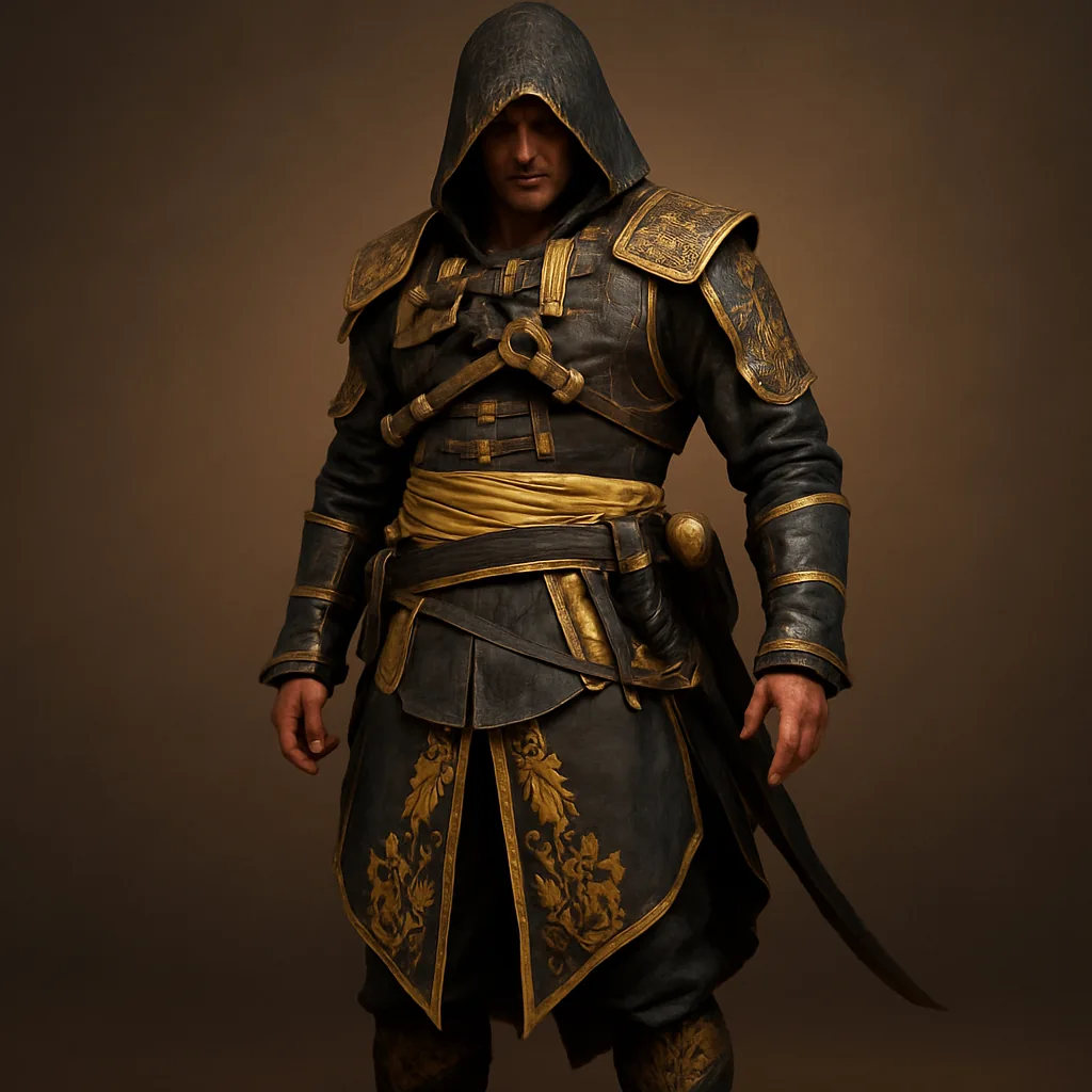 Black and Gold Robes