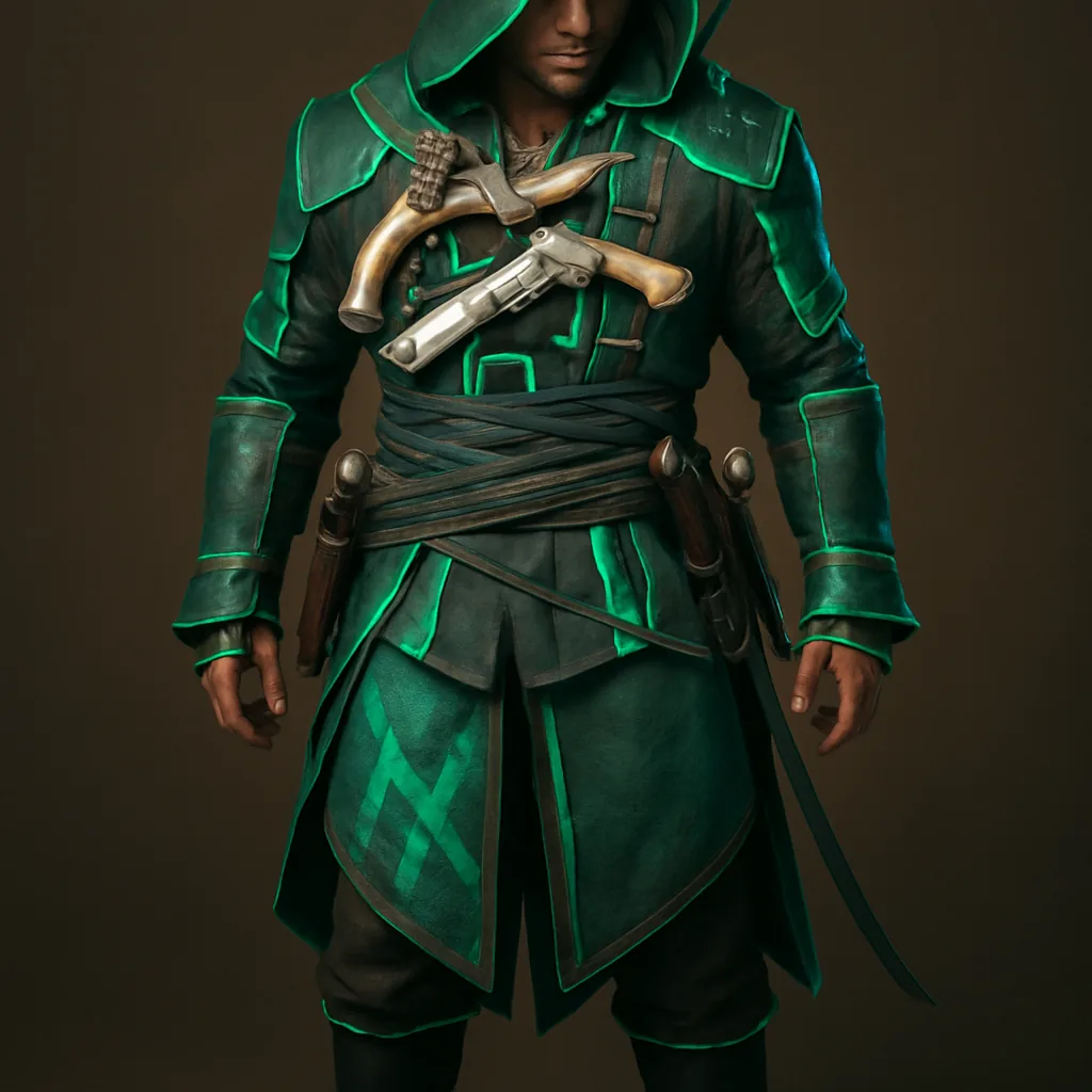 Dark Animus Corsair Robes