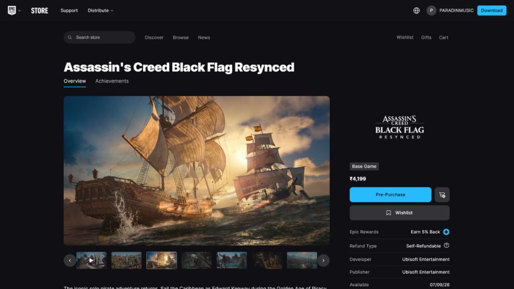 Assassin's Creed Black Flag Resynced