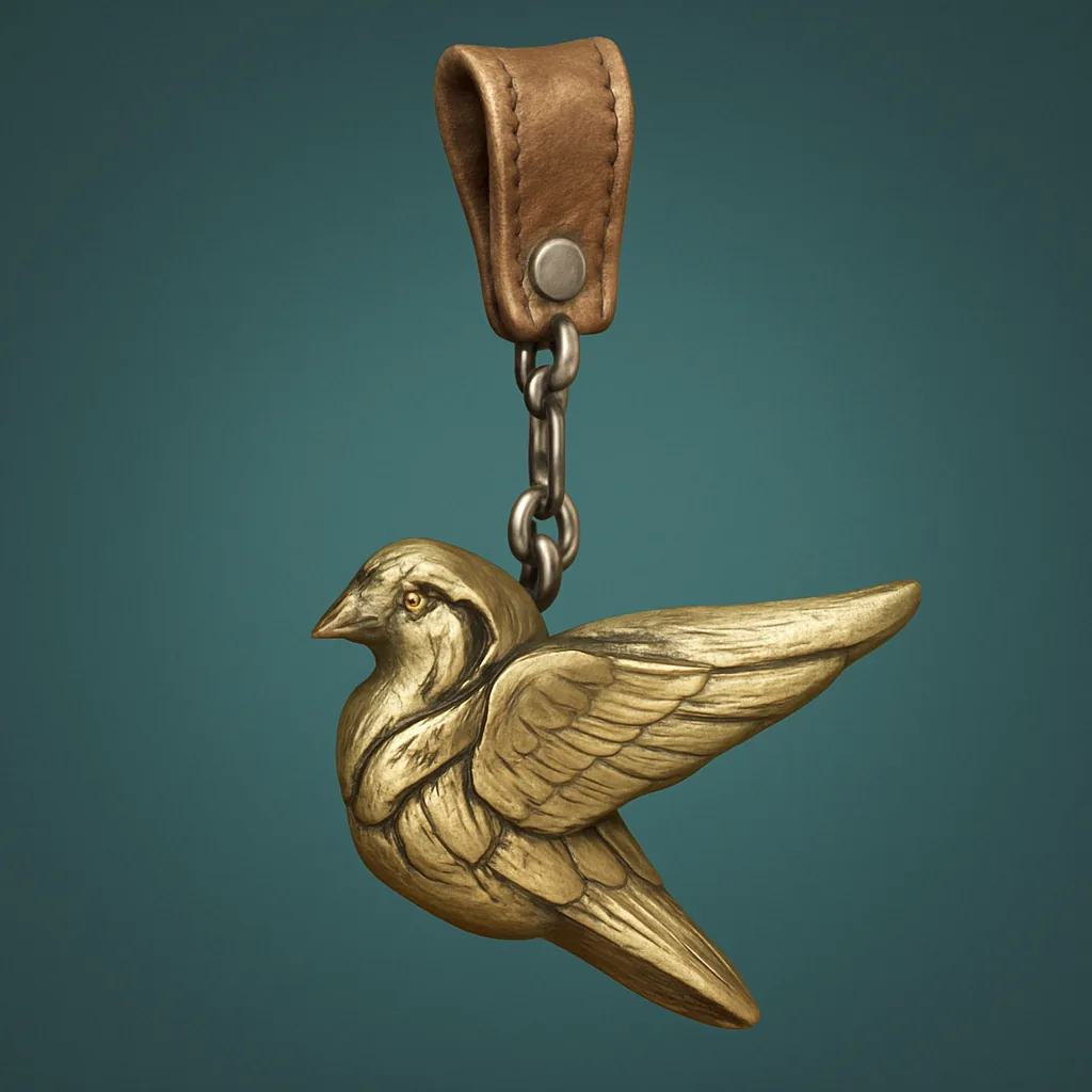 Brass Bird Trinket