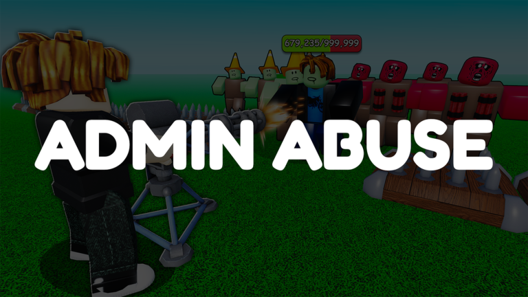 Artwork for the UPD + ADMIN ABUSE event in Build a base RNG
