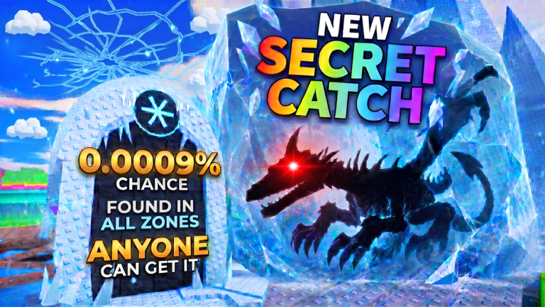 Artwork for the 0.0009% DELULU UPD event in ‍BE A FISH BAIT