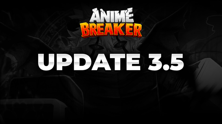 Artwork for the UPDATE 3.5 event in Anime Breaker