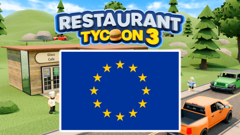 Artwork for the Europe Update event in Restaurant Tycoon 3