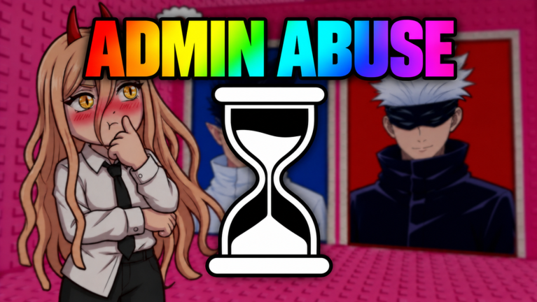 Artwork for the ADMIN ABUSE event in Spot the Fake For Anime