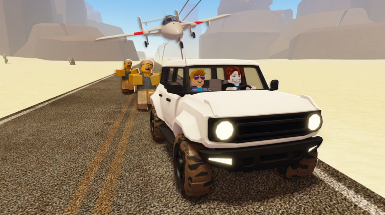 Artwork for the ✈️🚗SEASON 16🚗✈️ event in a dusty trip