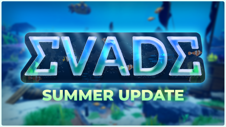 Artwork for the 🐬 Summer Update 🌊 event in Evade