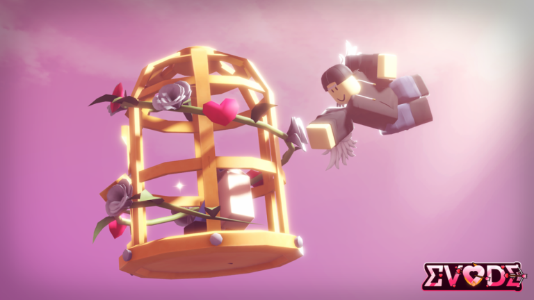 Artwork for the Valentines event in Evade