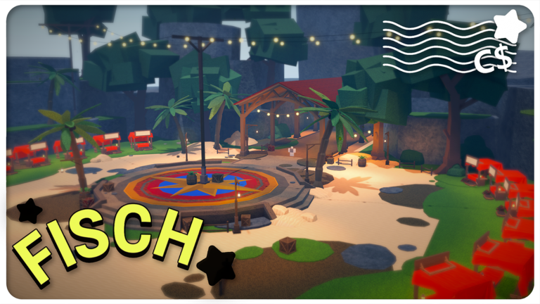 Artwork for the Trade Plaza Revamp event in Fisch