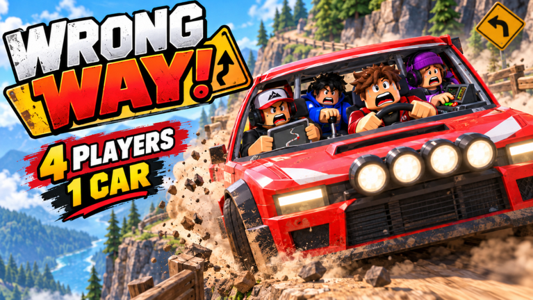 Artwork for the 4 PLAYER CHAOS event in WRONG WAY