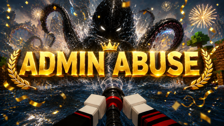 Artwork for the Admin abuse event in +1 Drain Water Per Click