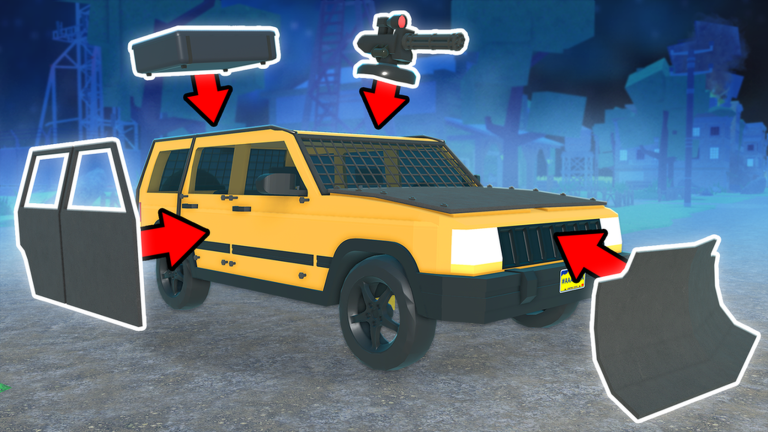 Artwork for the CAR ATTACHMENTS + MORE event in Survive the Apocalypse