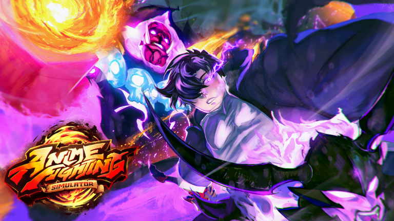 Cover artwork for Anime Fighting Simulator on Roblox