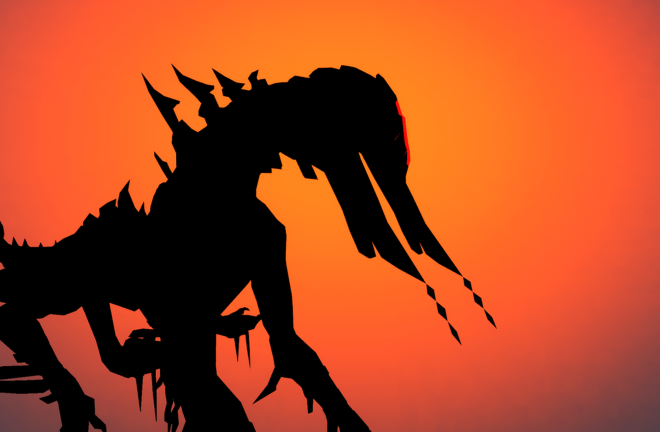 Artwork for the 🎃HALLOWEEN EVENT🍬 event in Creatures of Sonaria Survive Kaiju Animals