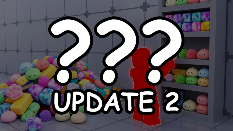 Artwork for the UPDATE 2! event in Clean the Squishies