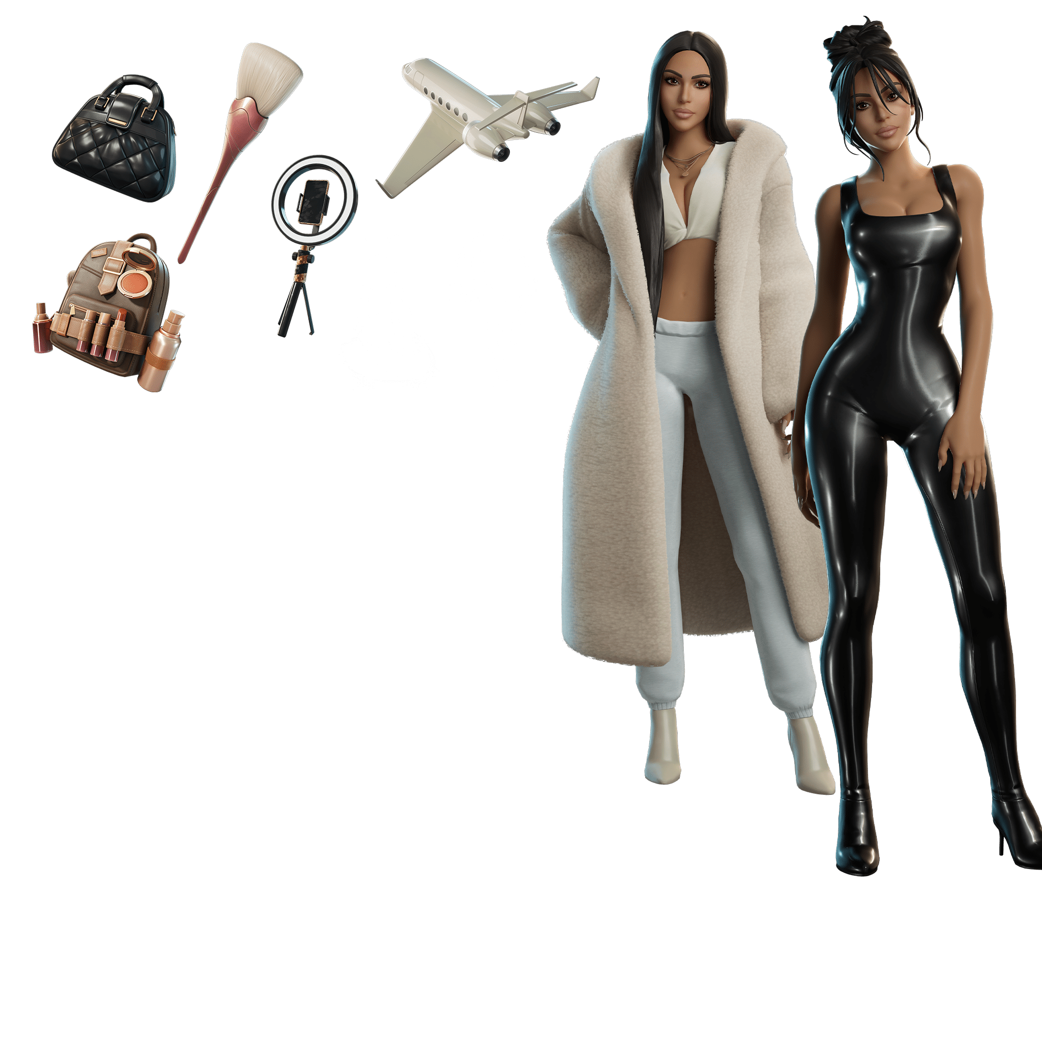 Kim Kardashian Bundle — Fortnite item shop