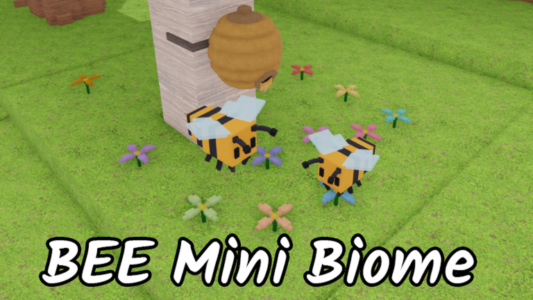 Artwork for the The Bee MINI Biome event in 99 Nights in the Forest