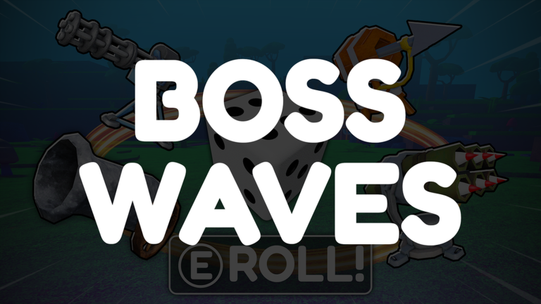 Artwork for the Boss Waves 🧟‍♀️ event in Build a base RNG