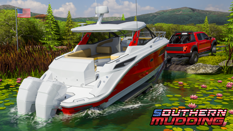 Artwork for the 🎣 Boats & Fishing Upd 🐠 event in Southern Mudding OffRoading