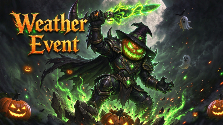 Artwork for the Halloween Weather Event event in +1 Loot To Forge