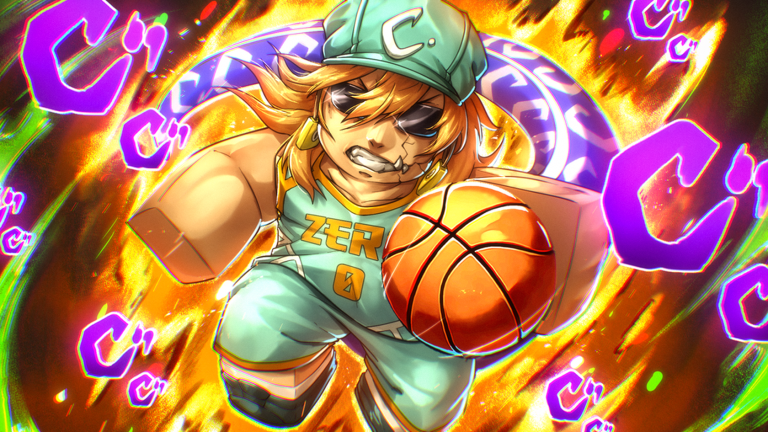 Artwork for the Scary Monster Limited event in Basketball: Zero