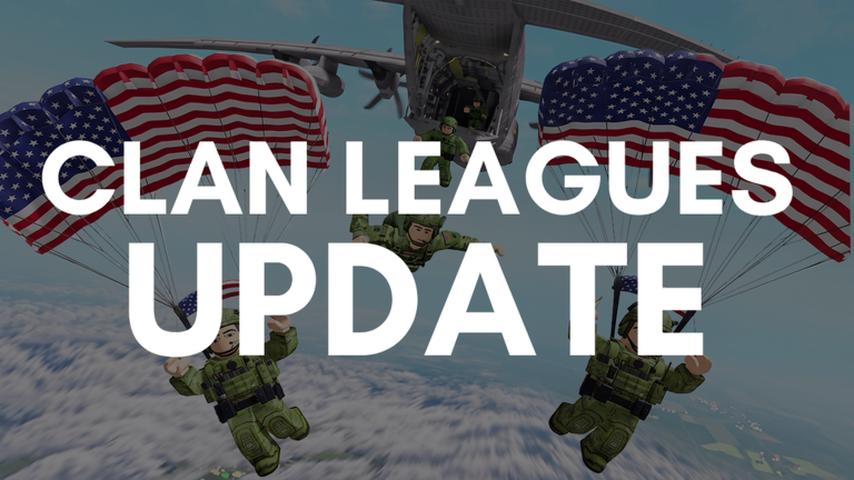 Artwork for the CLAN LEAGUES! event in Mini War