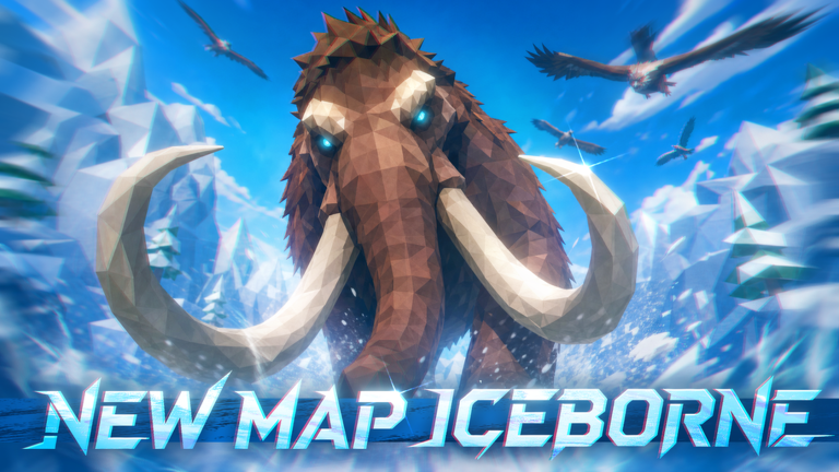 Artwork for the NEW WORLD event in Dino Hunters