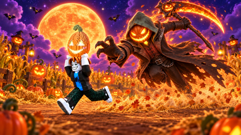 Artwork for the 🎃 HALLOWEEN UPDATE event in Steal Animal Egg