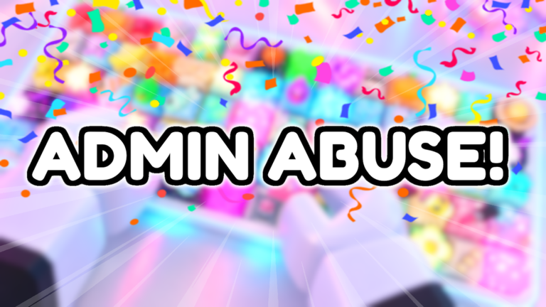 Artwork for the Admin Abuse! 😈 event in Build a Keyboard