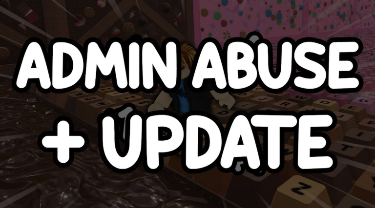 Artwork for the Admin Abuse + Update event in +1 Speed Keyboard Escape | Candy & Chocolate