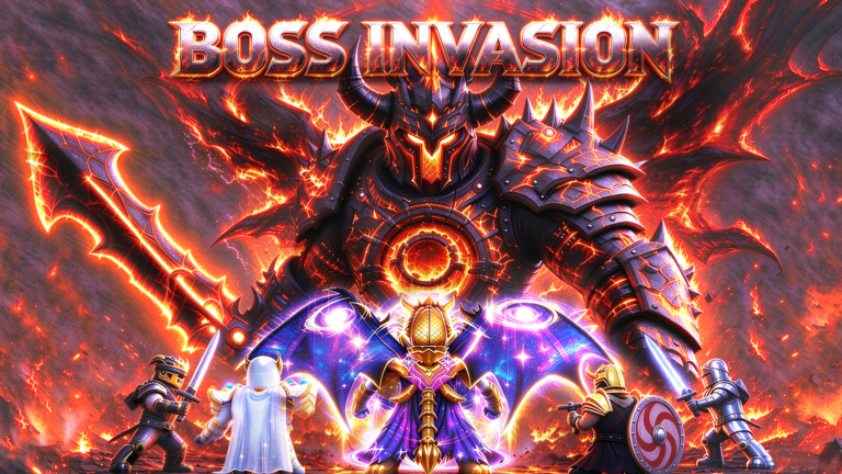 Artwork for the Boss Invasion Season！ event in +1 Loot To Forge