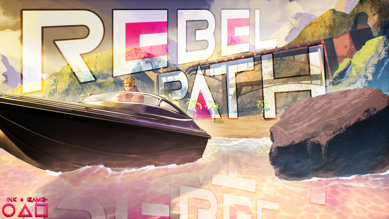 Artwork for the REBEL ROUTE 1 event in Ink Game